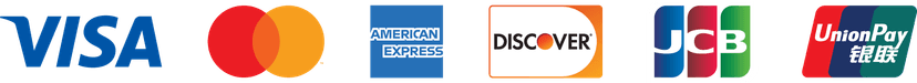 accepted credit cards, visa, mastercard, american express, discover