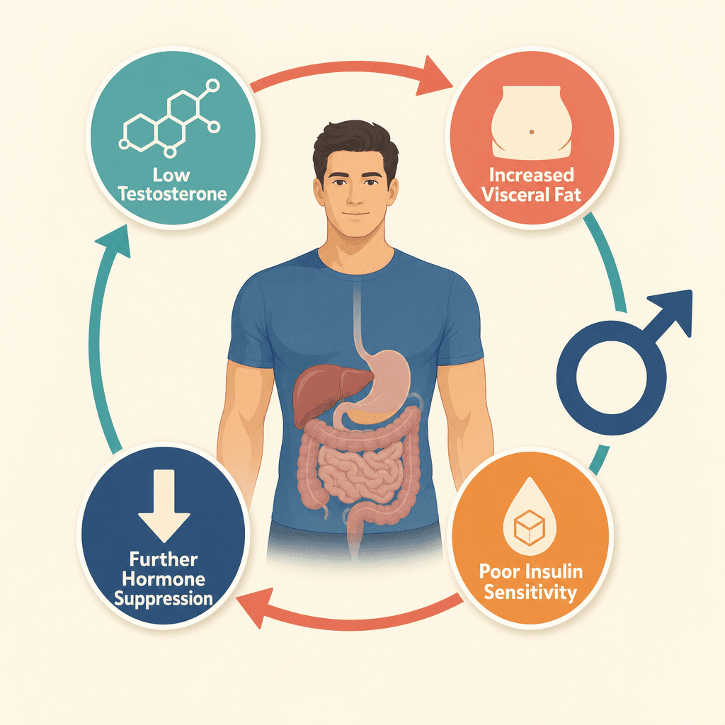Can Low Testosterone Cause Weight Gain? What Men Need to Know