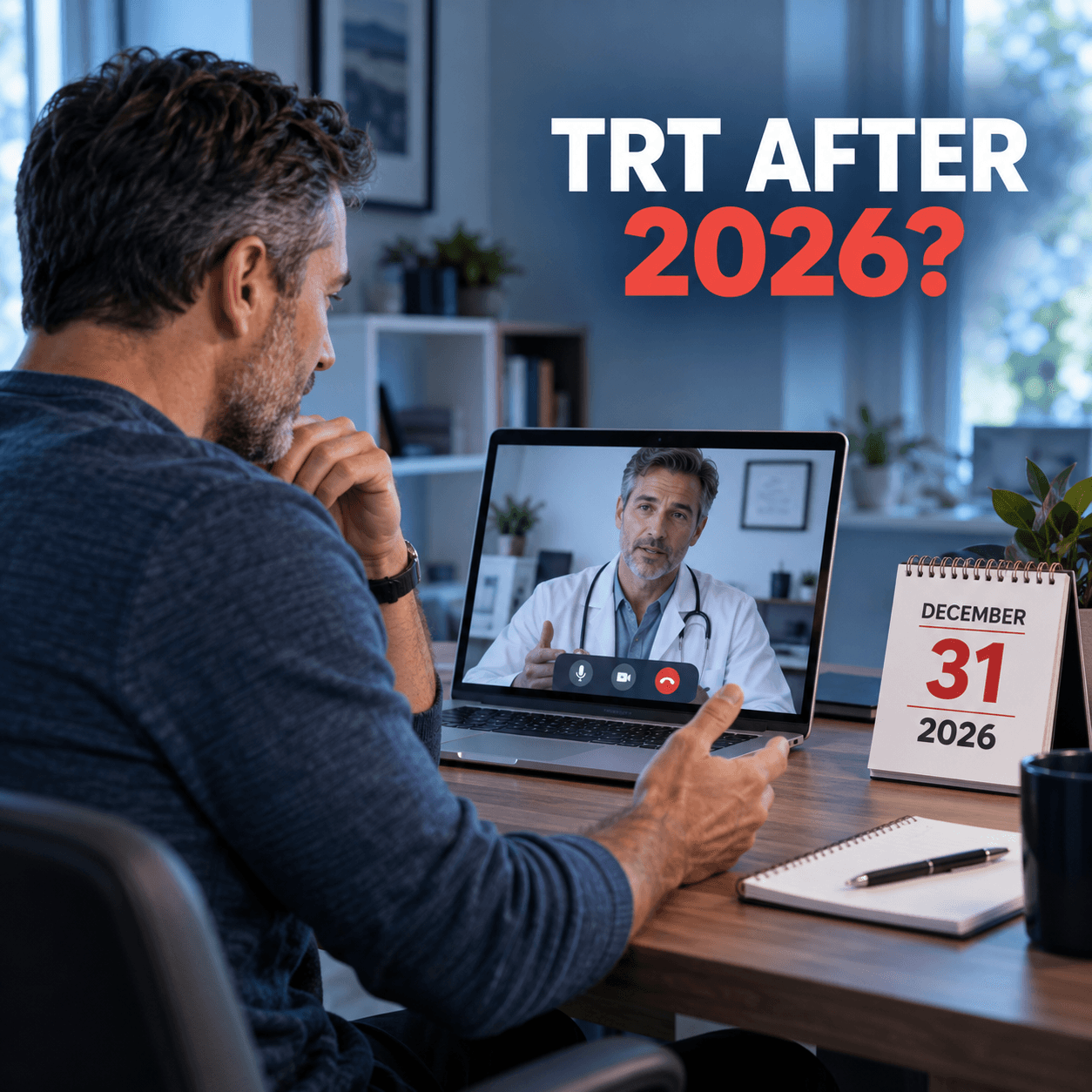Will Telehealth TRT Require an In-Person Visit in 2027?