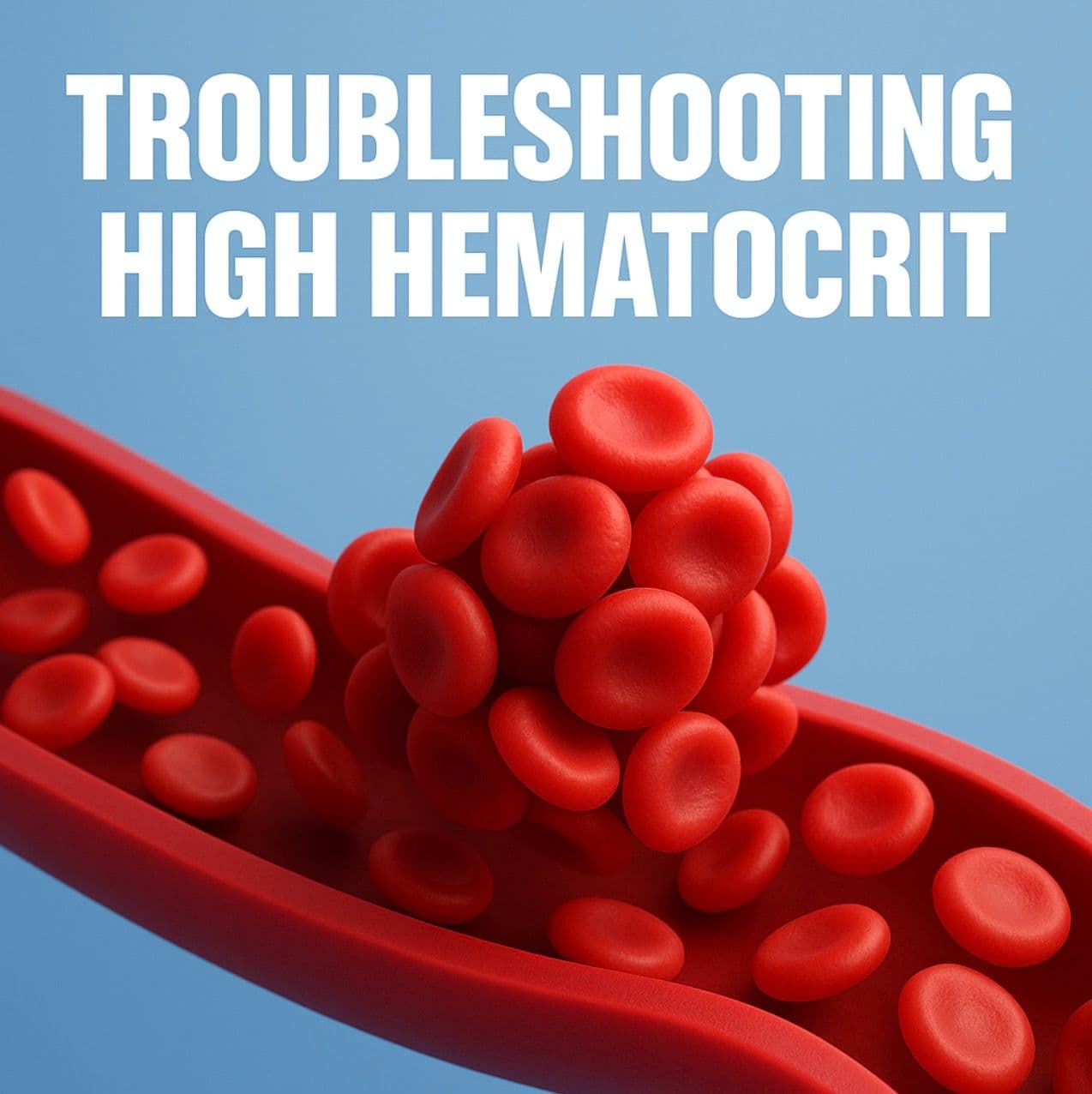 High Hematocrit on TRT: What Lowers It and When Phlebotomy Is Used