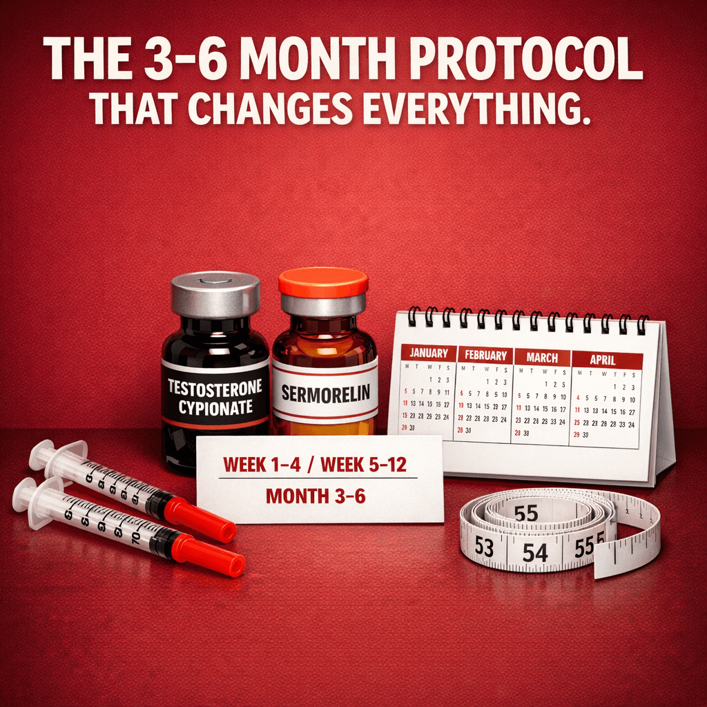 Sermorelin + TRT: The Combination Protocol Rationale That Most Providers Don't Explain Clearly