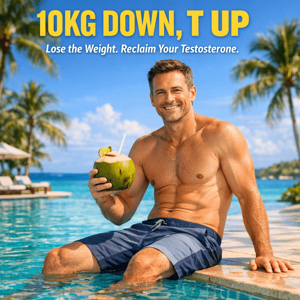 Losing 10 Kilograms Can Raise Your Testosterone by Up to 100 ng/dL Without a Single Injection