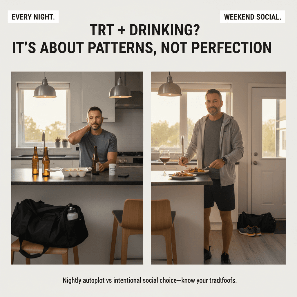 Can You Drink on TRT? Here's the Uncomfortable Truth...