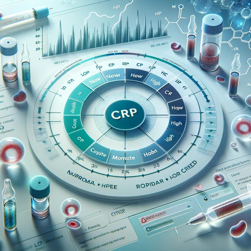 Understanding C-Reactive Protein High Levels: Insights from AlphaMD