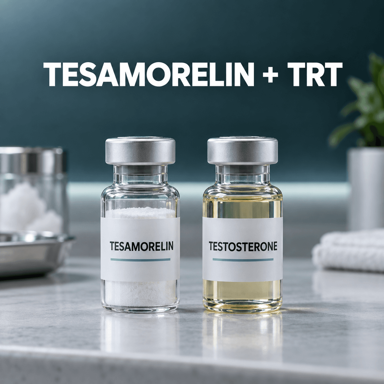 Tesamorelin and TRT: Evidence, Safety and Monitoring