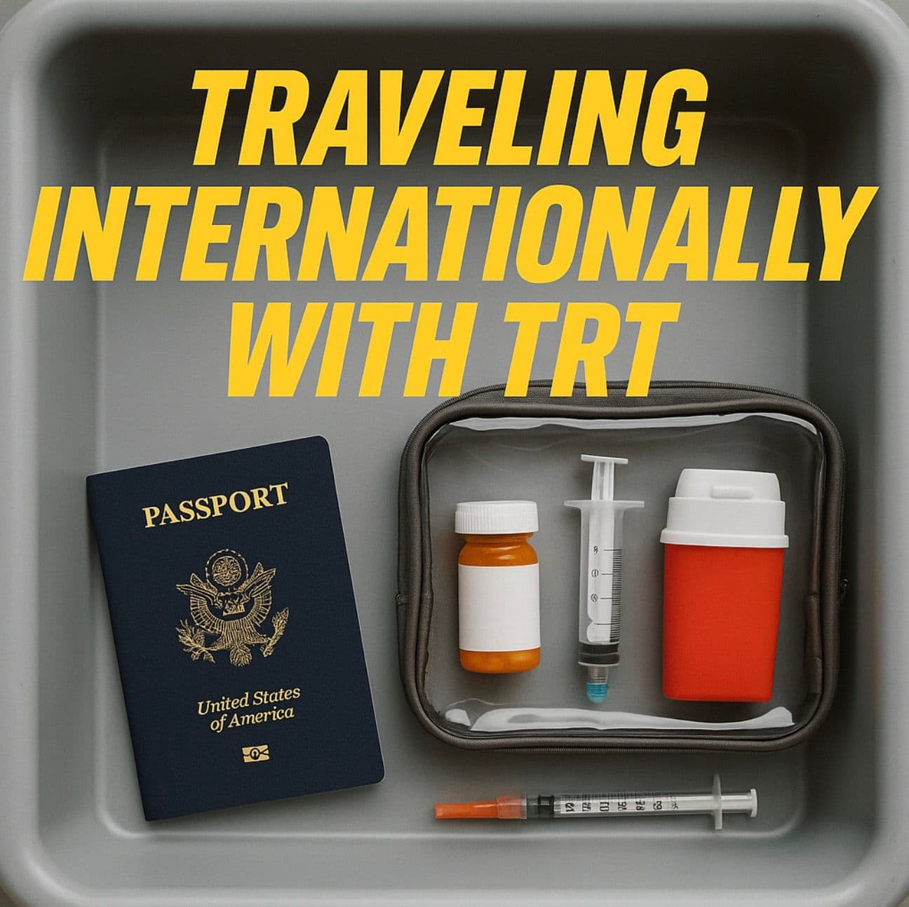 Your TRT Passport: What You Need to Know Before Flying International
