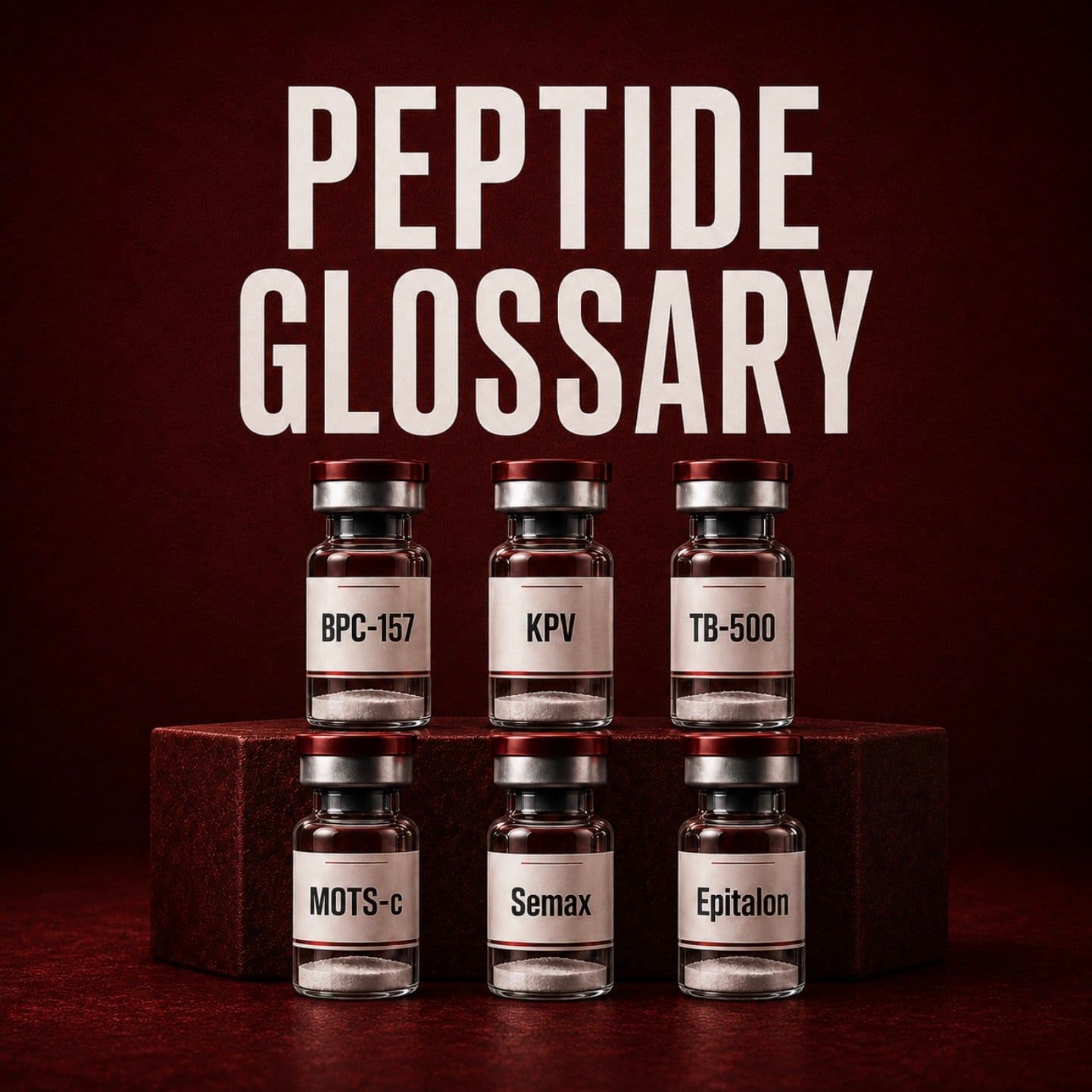 Peptide Glossary
