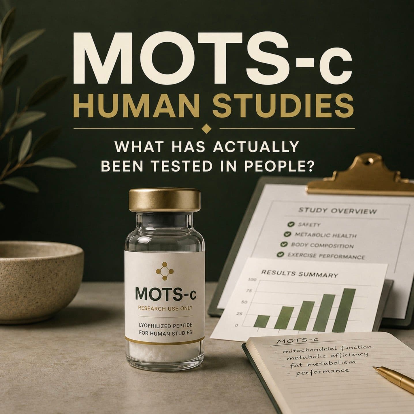mots-c human studies