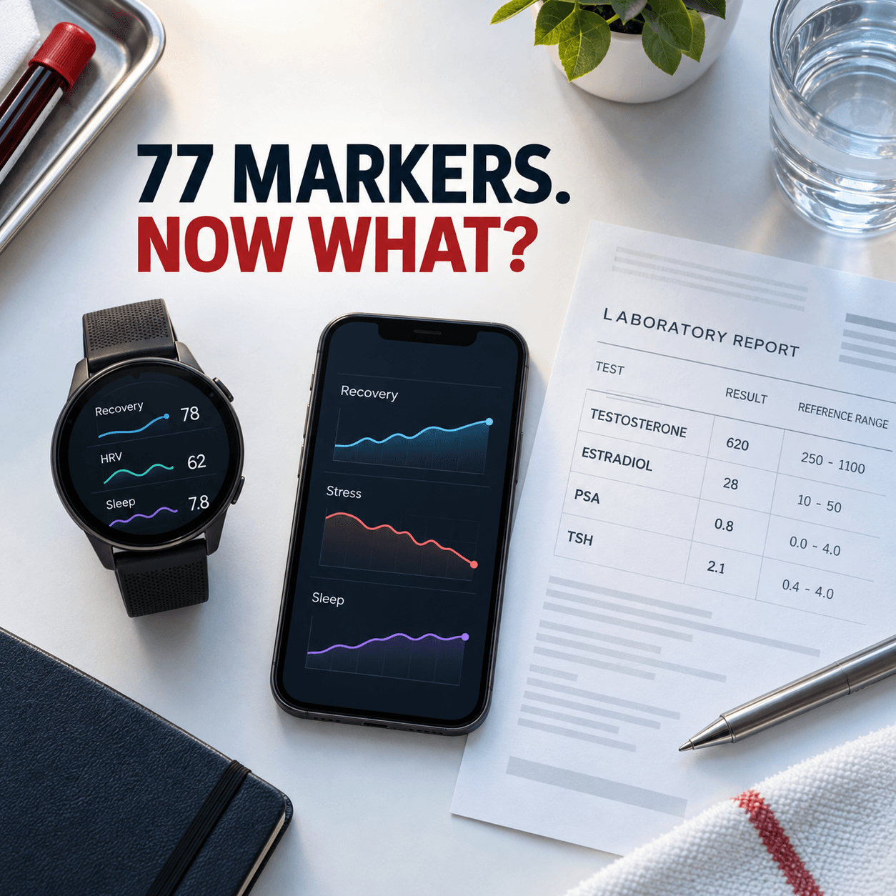 Your Fitness Tracker Now Sells a 77-Biomarker Lab Panel. Should It Interpret Your Testosterone?