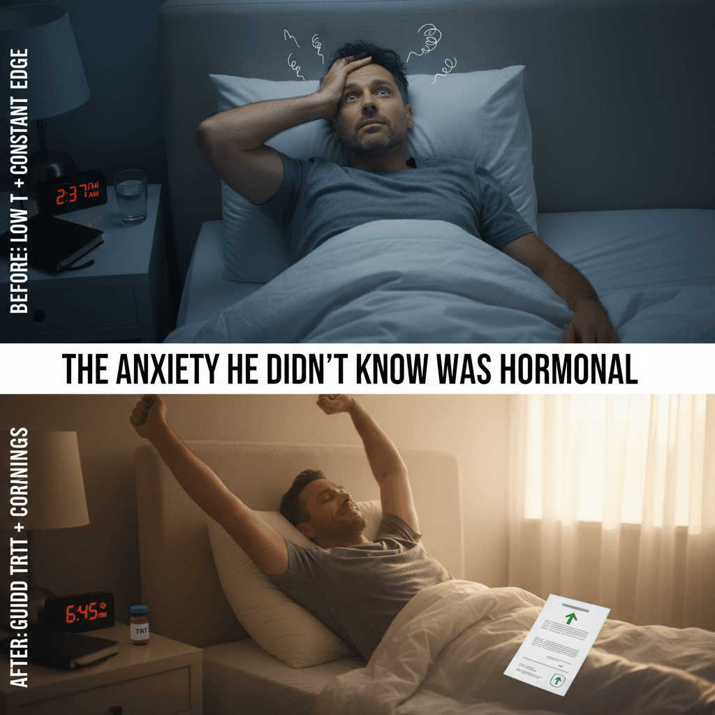 The Anxiety That Disappeared: TRT's Unexpected Mental Health Effect