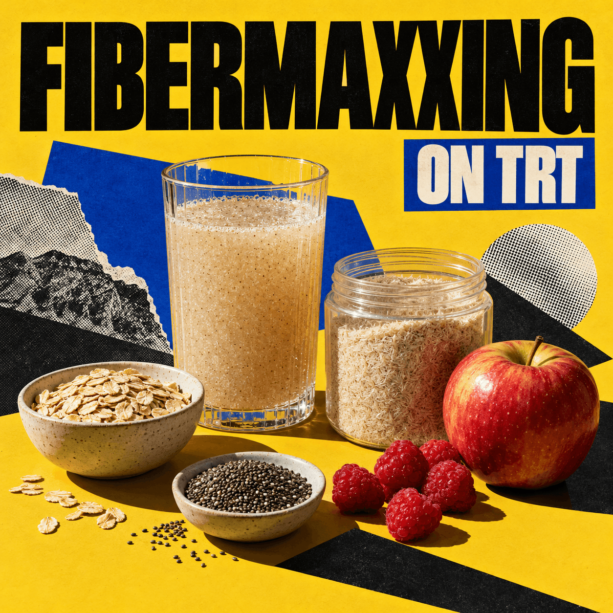 Fibermaxxing on TRT: What Psyllium Can and Cannot Do